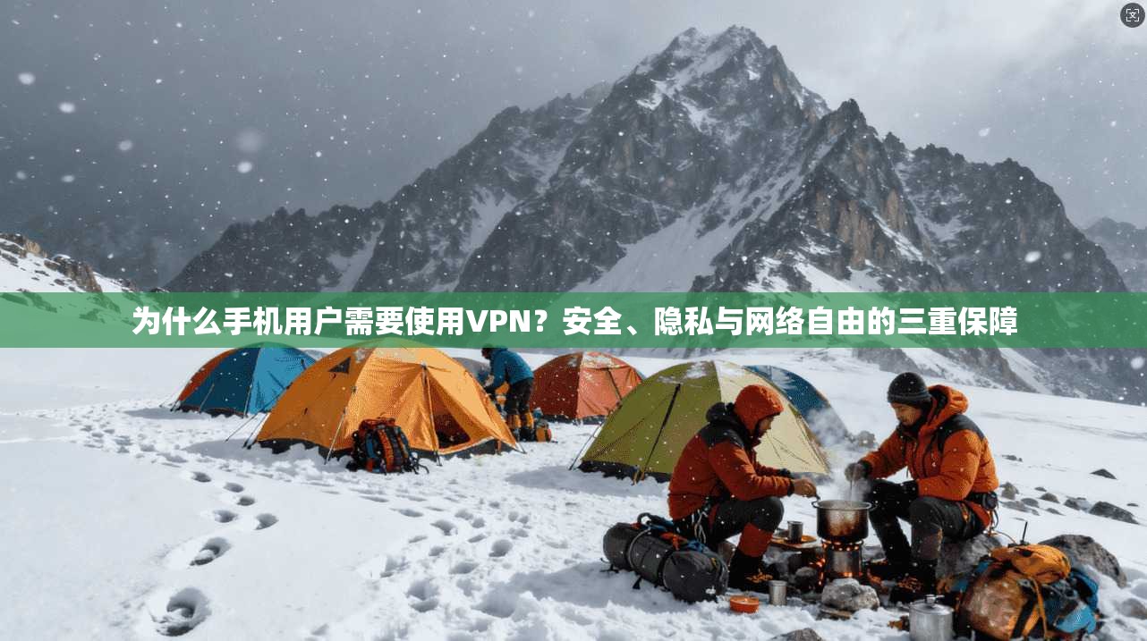 为什么手机用户需要使用VPN？安全、隐私与网络自由的三重保障