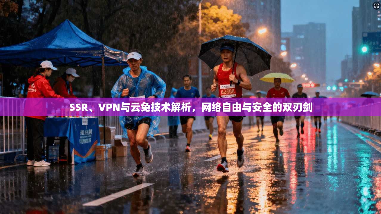 SSR、VPN与云免技术解析，网络自由与安全的双刃剑