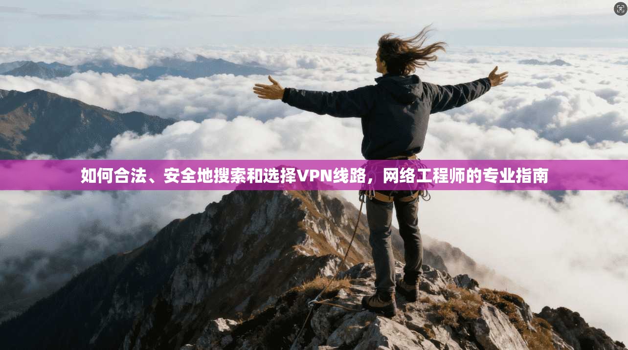 如何合法、安全地搜索和选择VPN线路,网络工程师的专业指南 如何合法、安全地搜索和选择VPN线路,网络工程师的专业指南