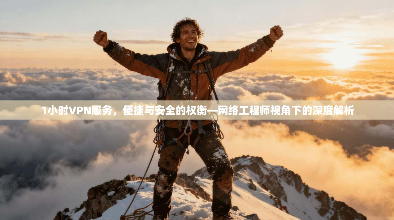 1小时VPN服务,便捷与安全的权衡—网络工程师视角下的深度解析 1小时VPN服务,便捷与安全的权衡—网络工程师视角下的深度解析