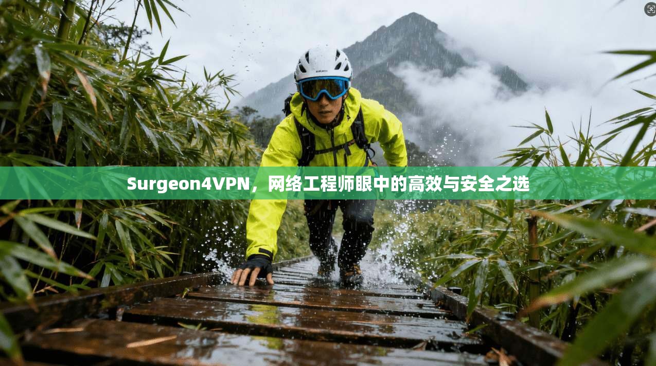 Surgeon4VPN,网络工程师眼中的高效与安全之选 Surgeon4VPN,网络工程师眼中的高效与安全之选