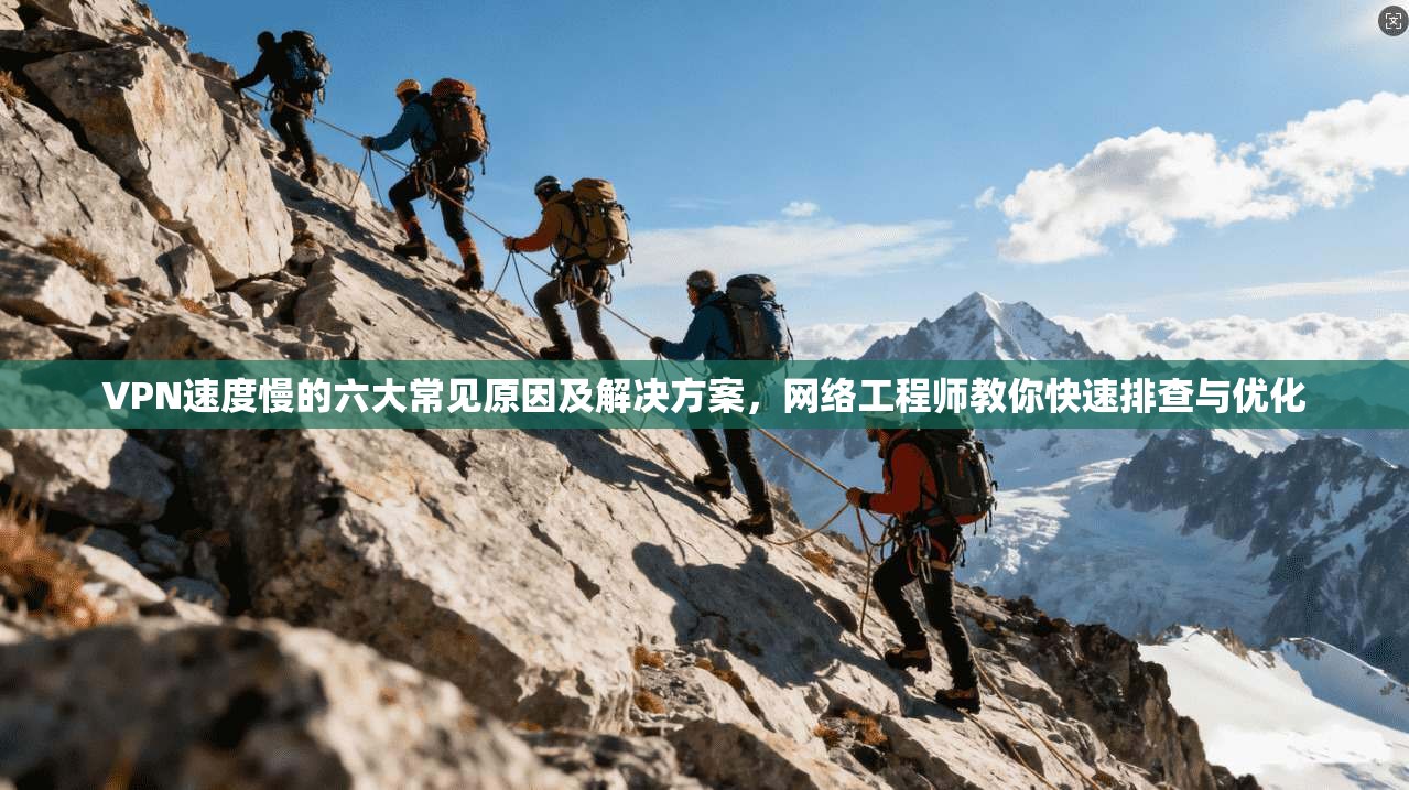 VPN速度慢的六大常见原因及解决方案，网络工程师教你快速排查与优化
