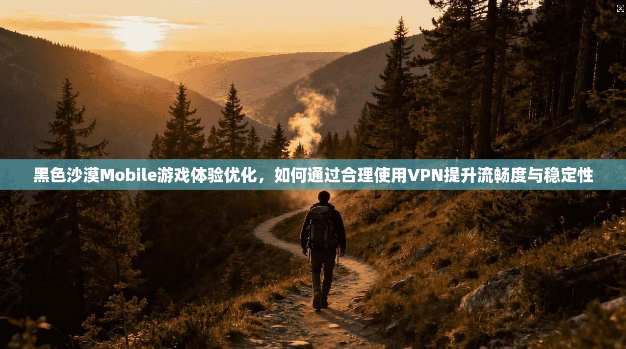 黑色沙漠Mobile游戏体验优化，如何通过合理使用VPN提升流畅度与稳定性