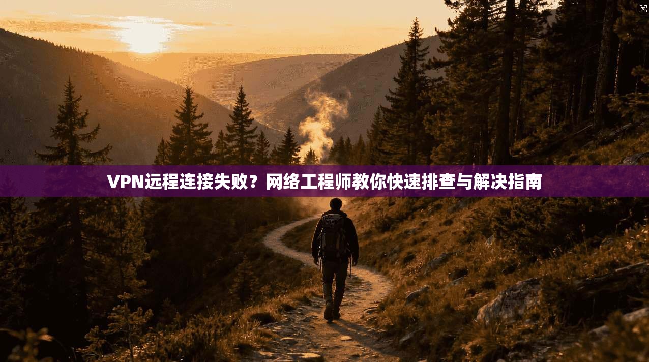 VPN远程连接失败?网络工程师教你快速排查与解决指南 VPN远程连接失败?网络工程师教你快速排查与解决指南