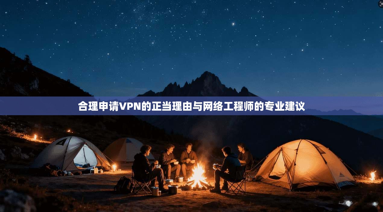 合理申请VPN的正当理由与网络工程师的专业建议