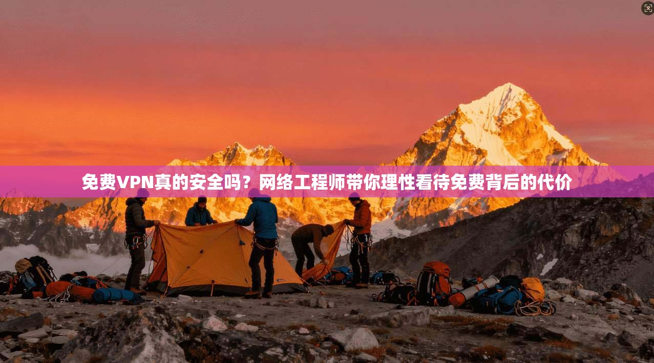 免费VPN真的安全吗?网络工程师带你理性看待免费背后的代价 免费VPN真的安全吗?网络工程师带你理性看待免费背后的代价
