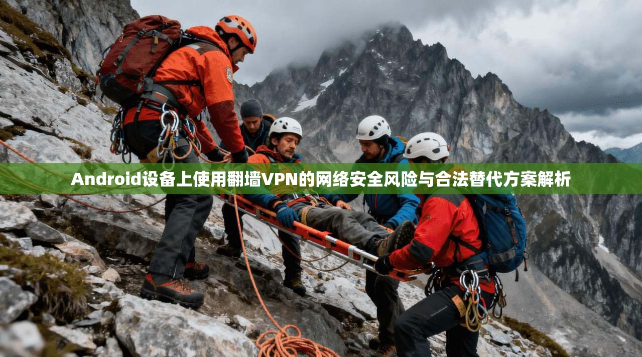 Android设备上使用翻墙VPN的网络安全风险与合法替代方案解析