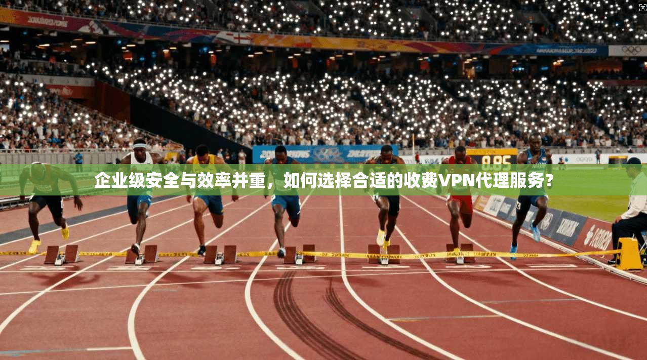 企业级安全与效率并重，如何选择合适的收费VPN代理服务？