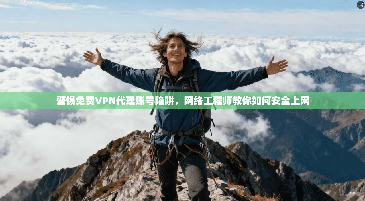 警惕免费VPN代理账号陷阱，网络工程师教你如何安全上网
