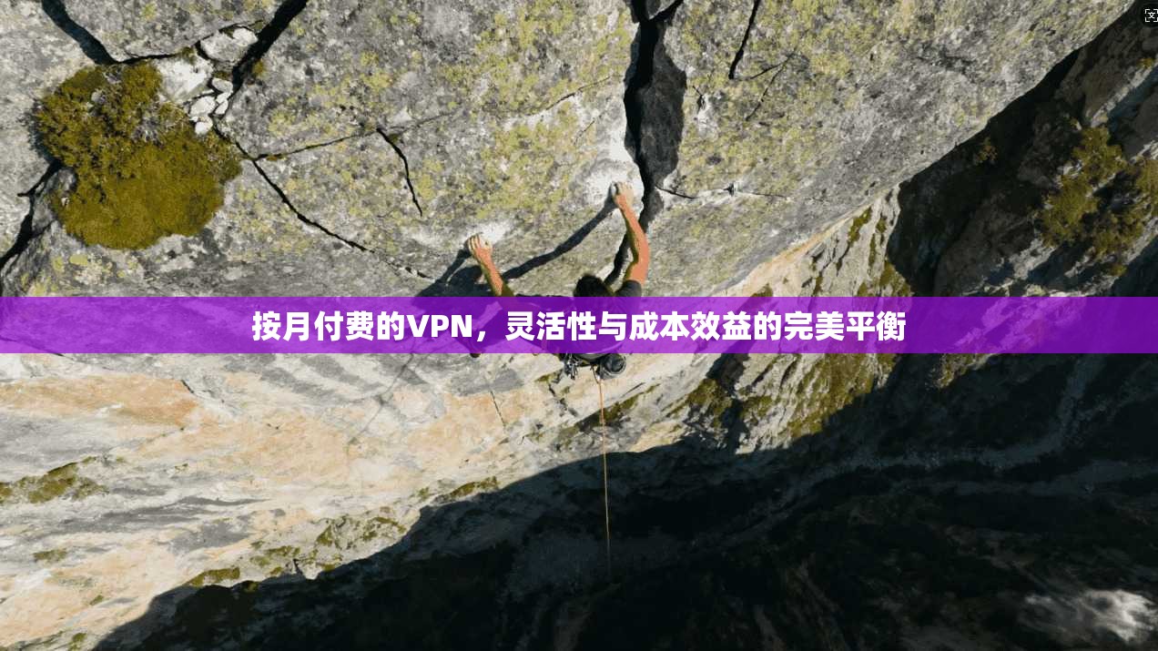 按月付费的VPN，灵活性与成本效益的完美平衡
